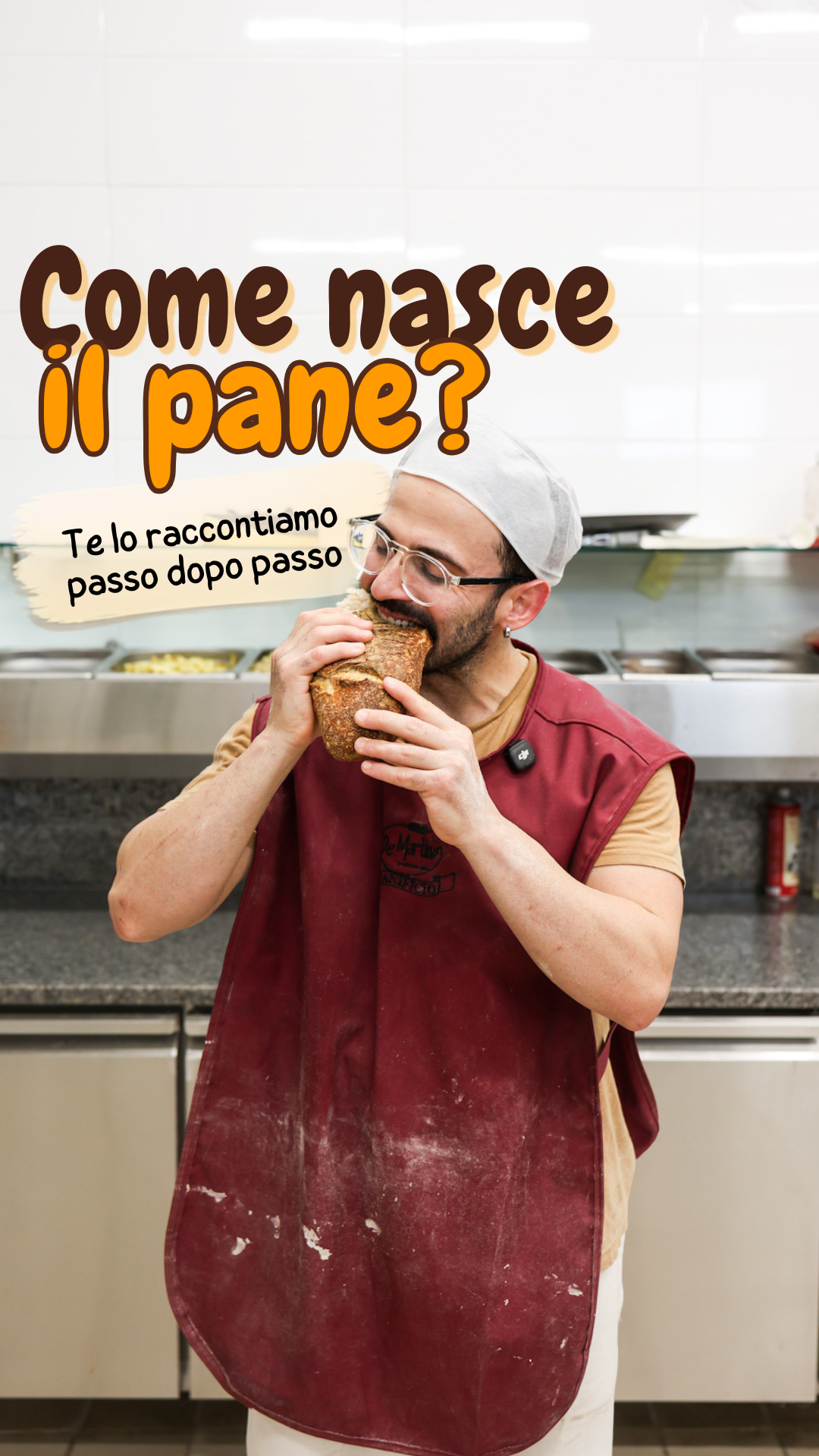 Copertina del Reel realizzato per Panificio De Martino